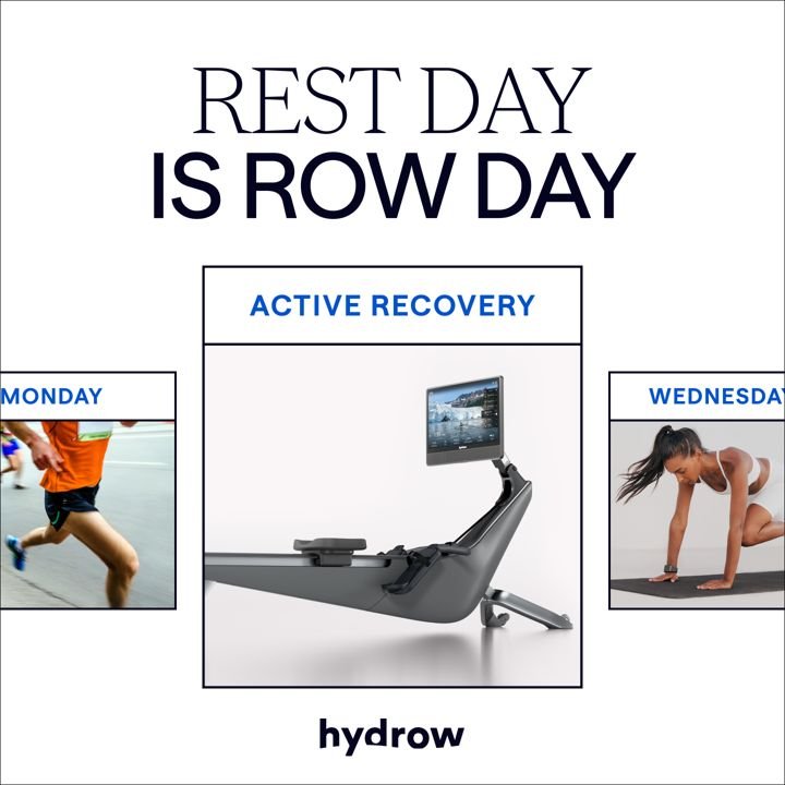 Hydrow static Meta ad: Identity-based motivation