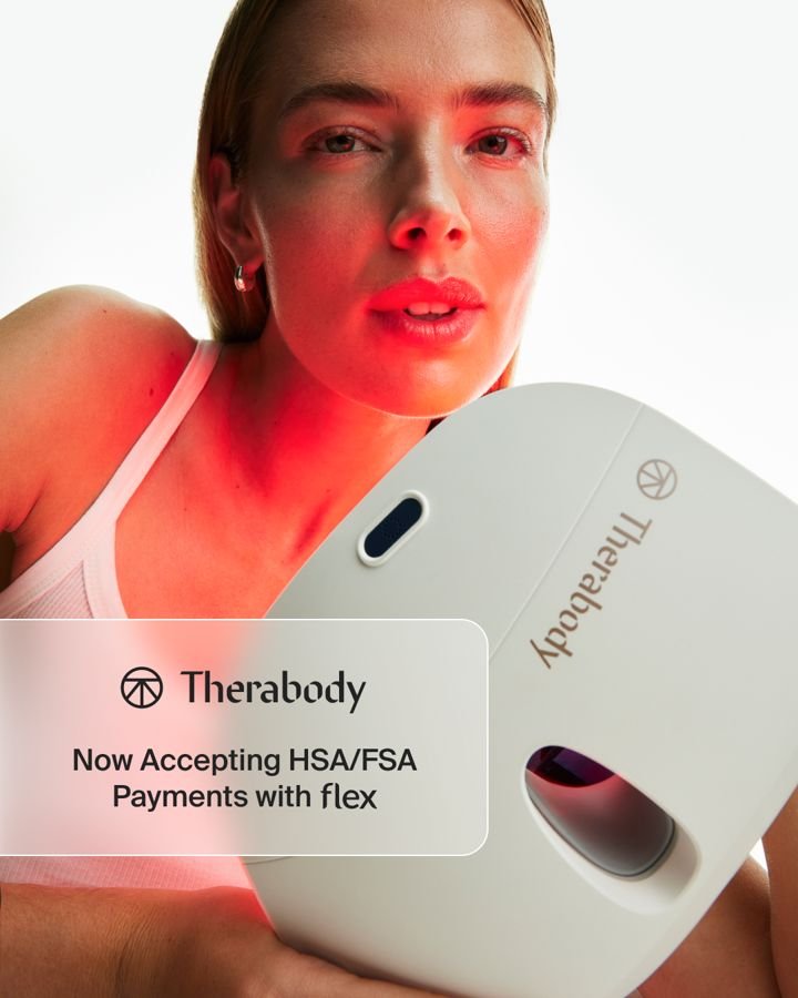 Therabody static Meta ad: Pre-tax payment unlock