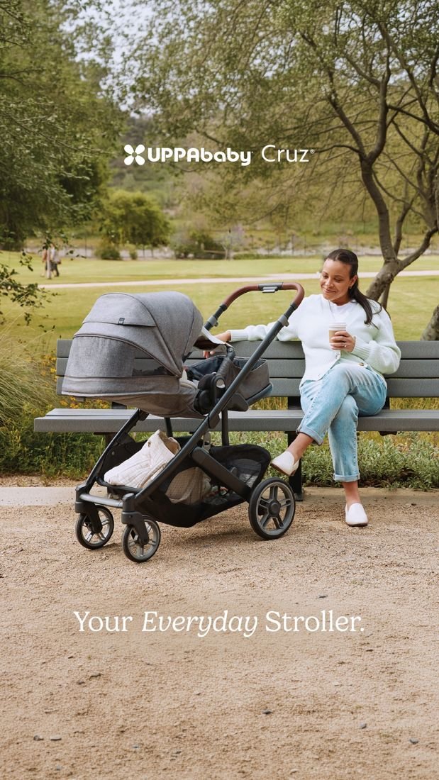 UPPAbaby static Meta ad: Lifestyle positioning